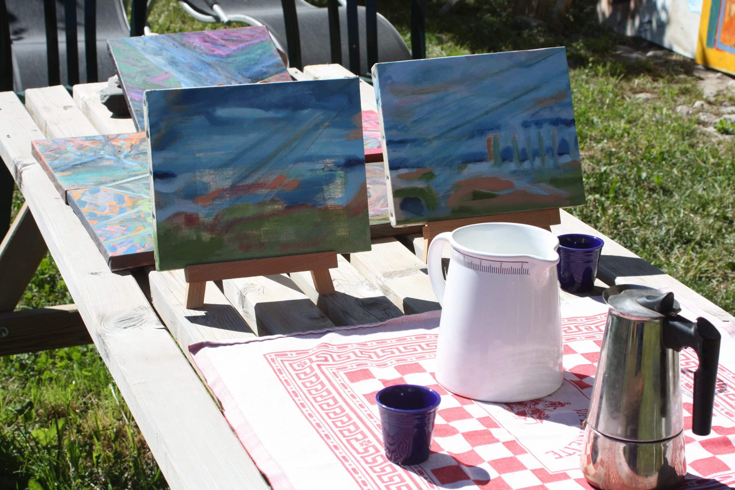 Peindre en Europe Ancelle Mairie Champsaur Valgaudemar Hautes Alpes Ancelle Station Peindre en Europe Ancelle Mairie Champsaur Valgaudemar Hautes Alpes Ancelle Station